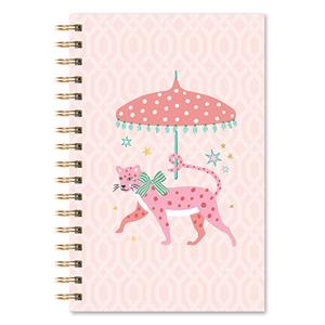 Image of MEDIUM SPIRAL NOTEBOOK - leopardonparade (SKU: 168871455000122) Image of MEDIUM SPIRAL NOTEBOOK - leopardonparade